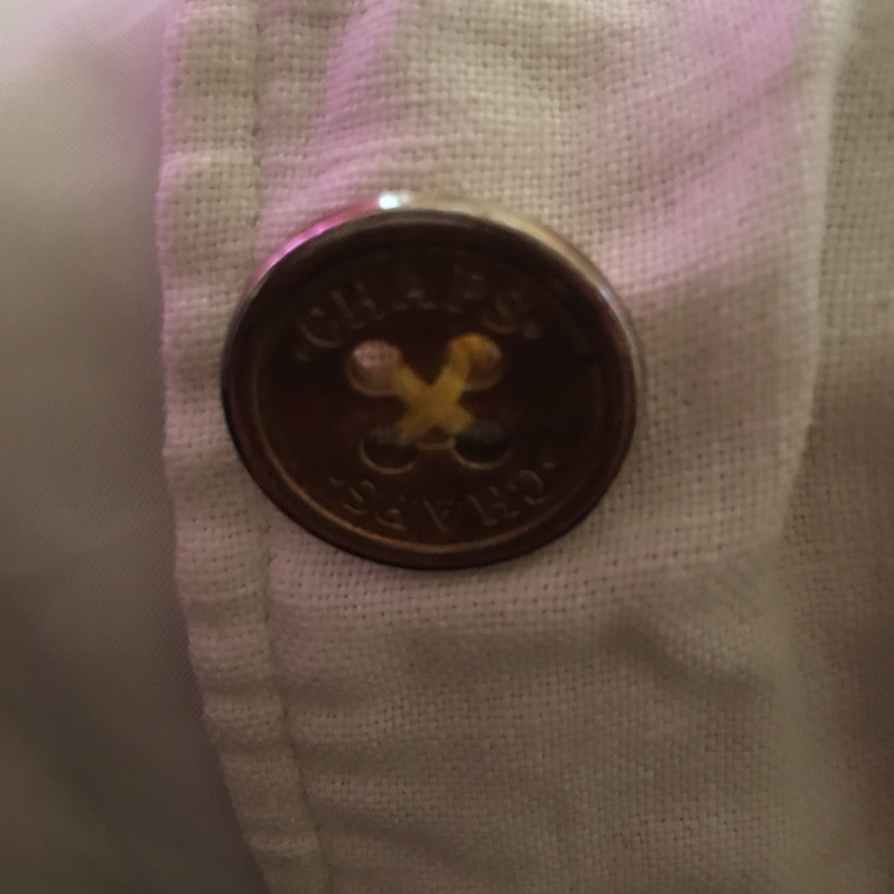 White Linen Jacket - Picture 2 of 3